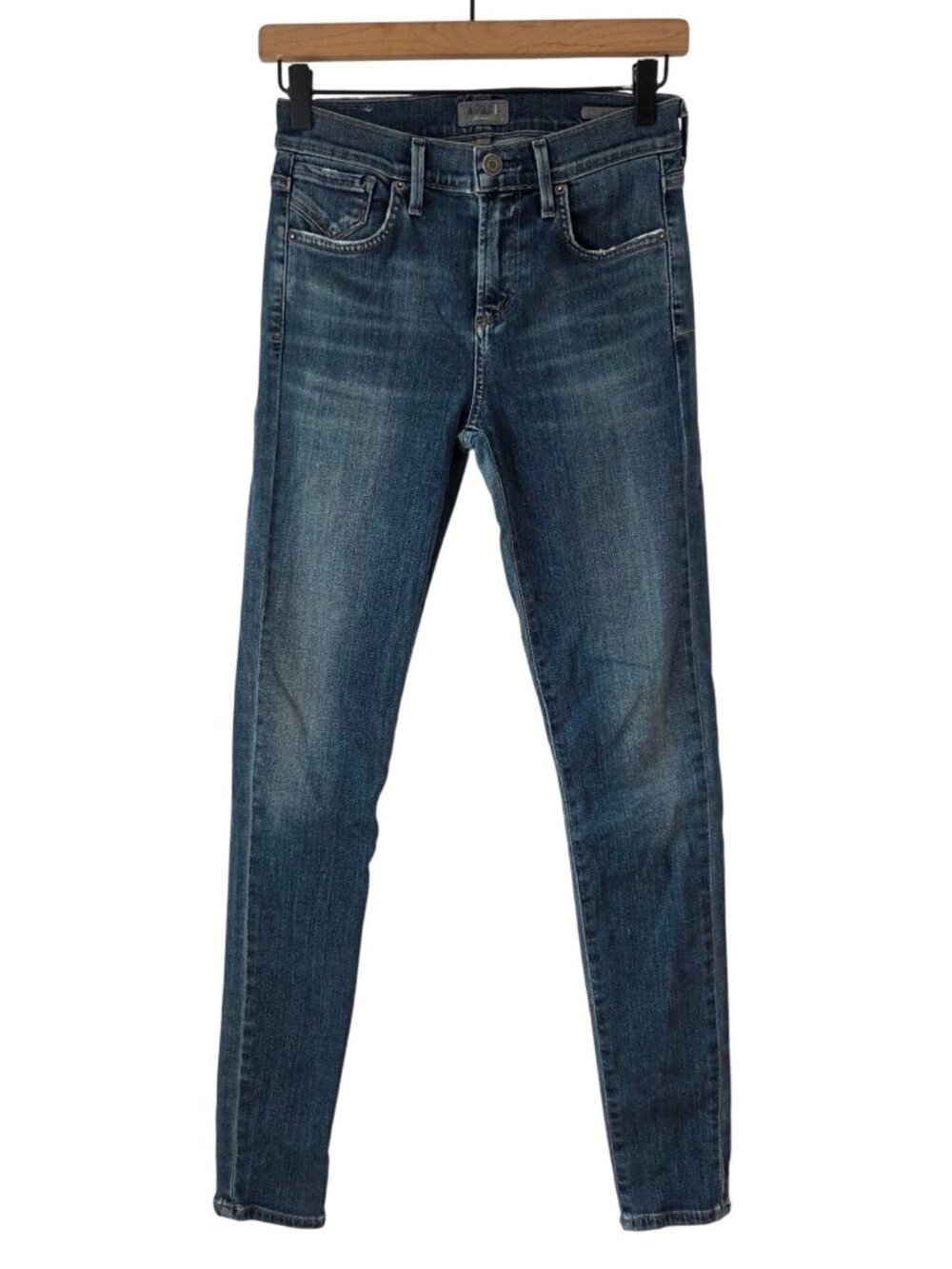 Agolde Sophie Stretch Skinny Jeans Blue Denim Classic Women's 25